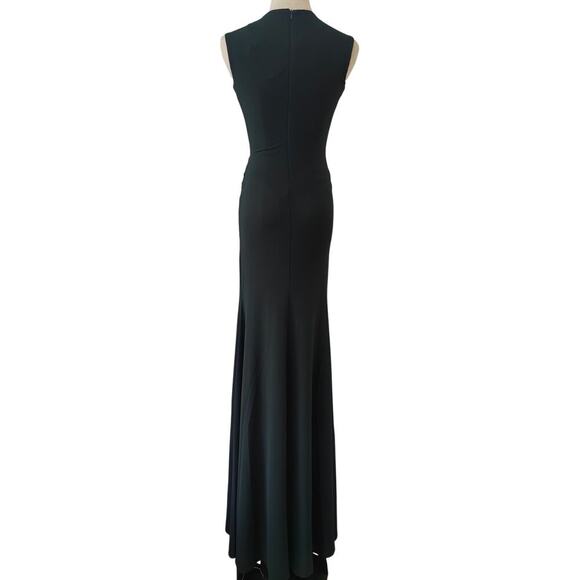 Alex Perry Sleeveless Cut Out Wrap Gown in Crepe Jersey US 6 - Picture 5 of 12